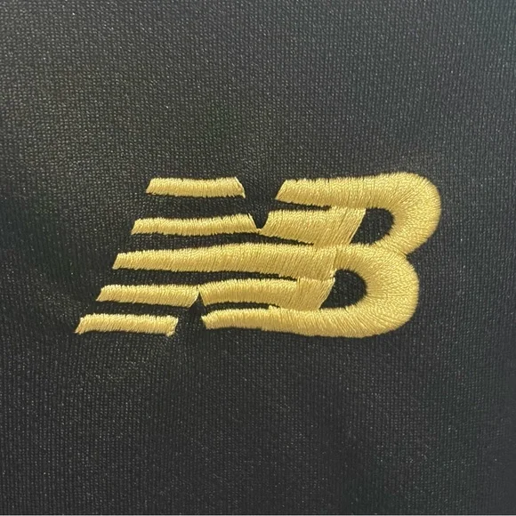 Liverpool FC Jersey Mens Medium Black Gold New Balance Bob Paisley Futbol Soccer - Picture 5 of 8